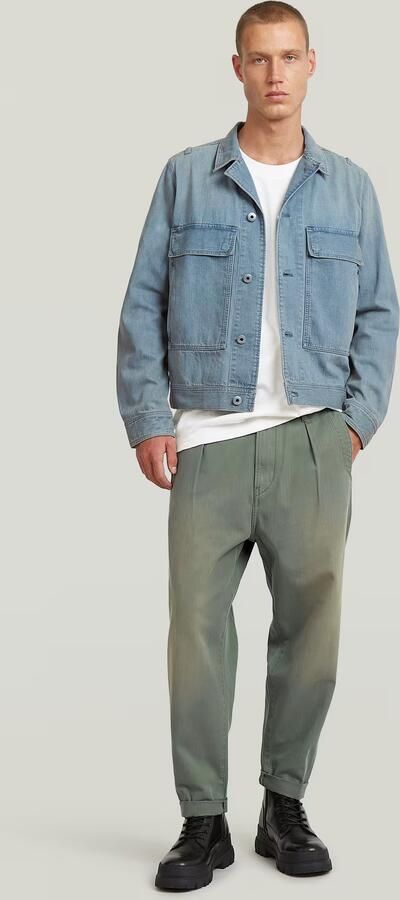 G-Star RAW Utility Flap Pocket 3.0 Jack Lichtblauw Heren - Foto 7