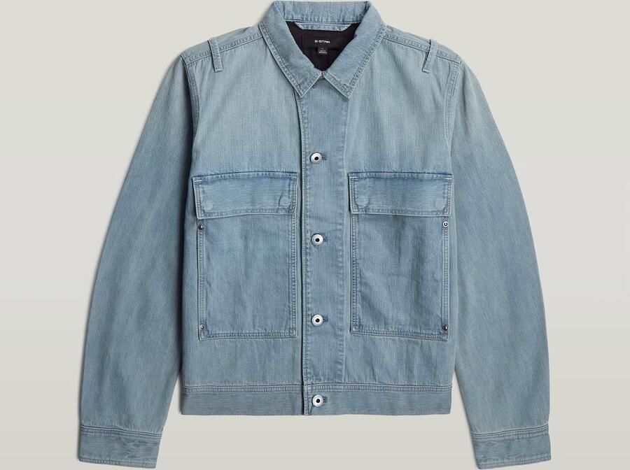 G-Star RAW Utility Flap Pocket 3.0 Jack Lichtblauw Heren - Foto 4
