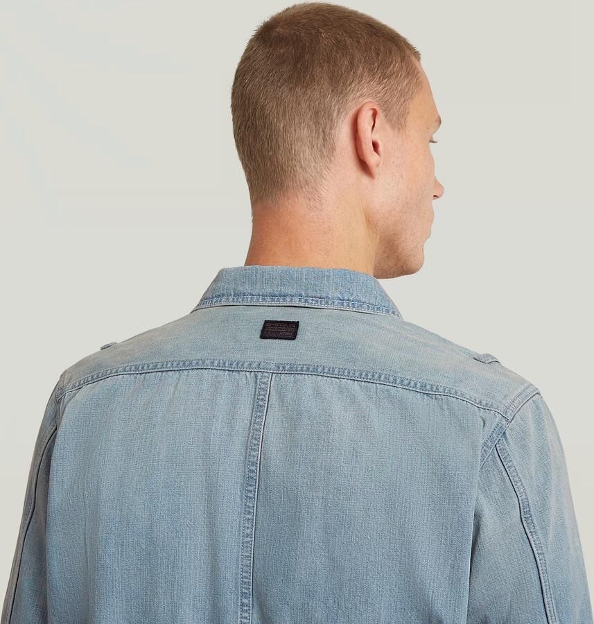 G-Star RAW Utility Flap Pocket 3.0 Jack Lichtblauw Heren - Foto 3