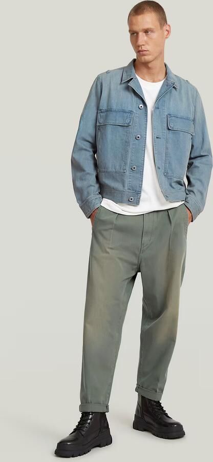 G-Star RAW Utility Flap Pocket 3.0 Jack Lichtblauw Heren - Foto 6