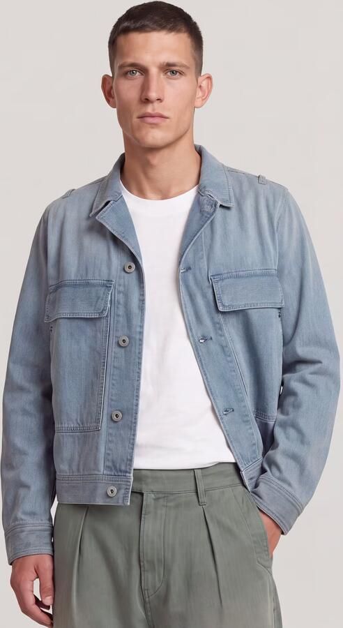 G-Star RAW Utility Flap Pocket 3.0 Jack Lichtblauw Heren - Foto 6
