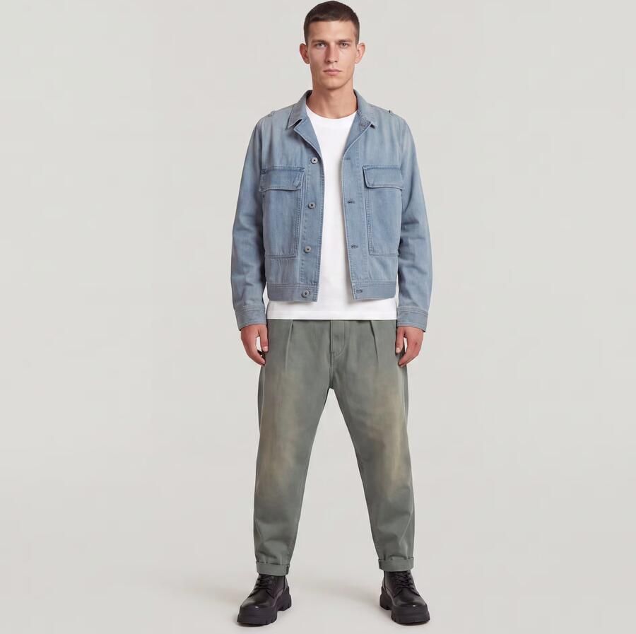 G-Star RAW Utility Flap Pocket 3.0 Jack Lichtblauw Heren - Foto 3