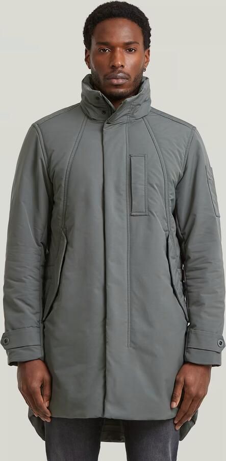 G-Star RAW Utility Lightweight Padded Coat Grijs Heren