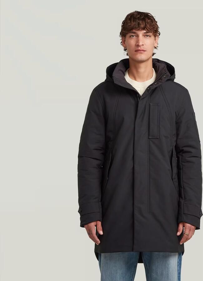 G-Star RAW Utility Lightweight Padded Coat Zwart Heren