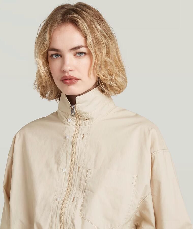 G-Star RAW Utility Longsleeve Jurk Beige Dames - Foto 3