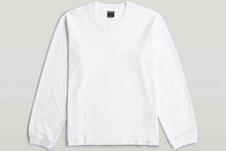 G-Star RAW Utility Longsleeve T-Shirt Wit Heren