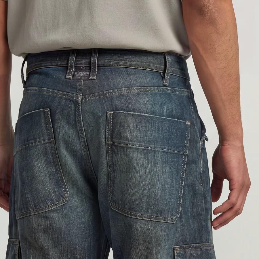 G-Star RAW Utility Loose Cargobroek Midden blauw Heren - Foto 3