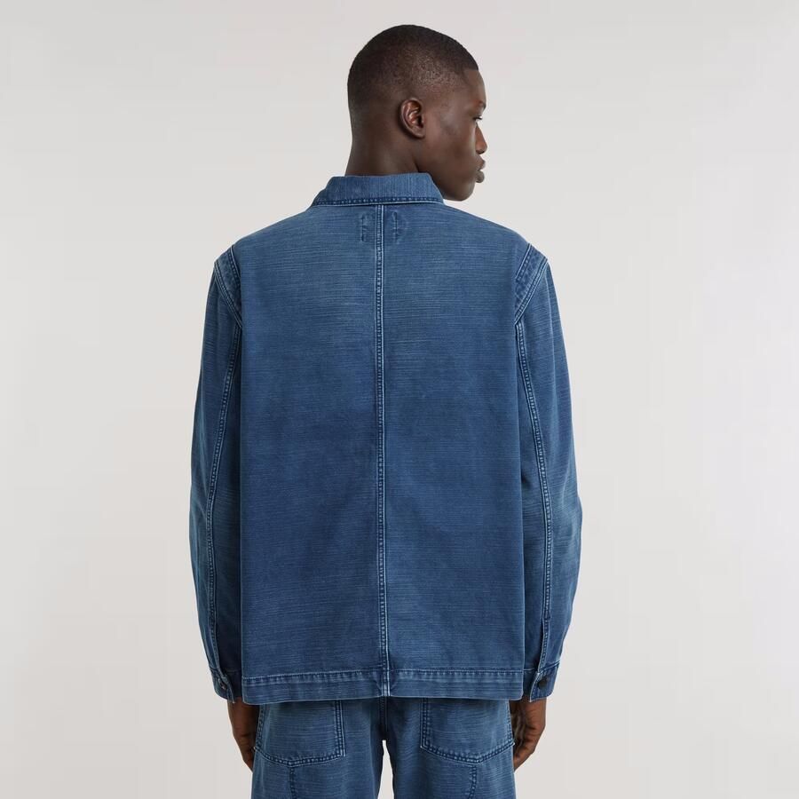 G-Star RAW Utility Overshirt Midden blauw Heren - Foto 2