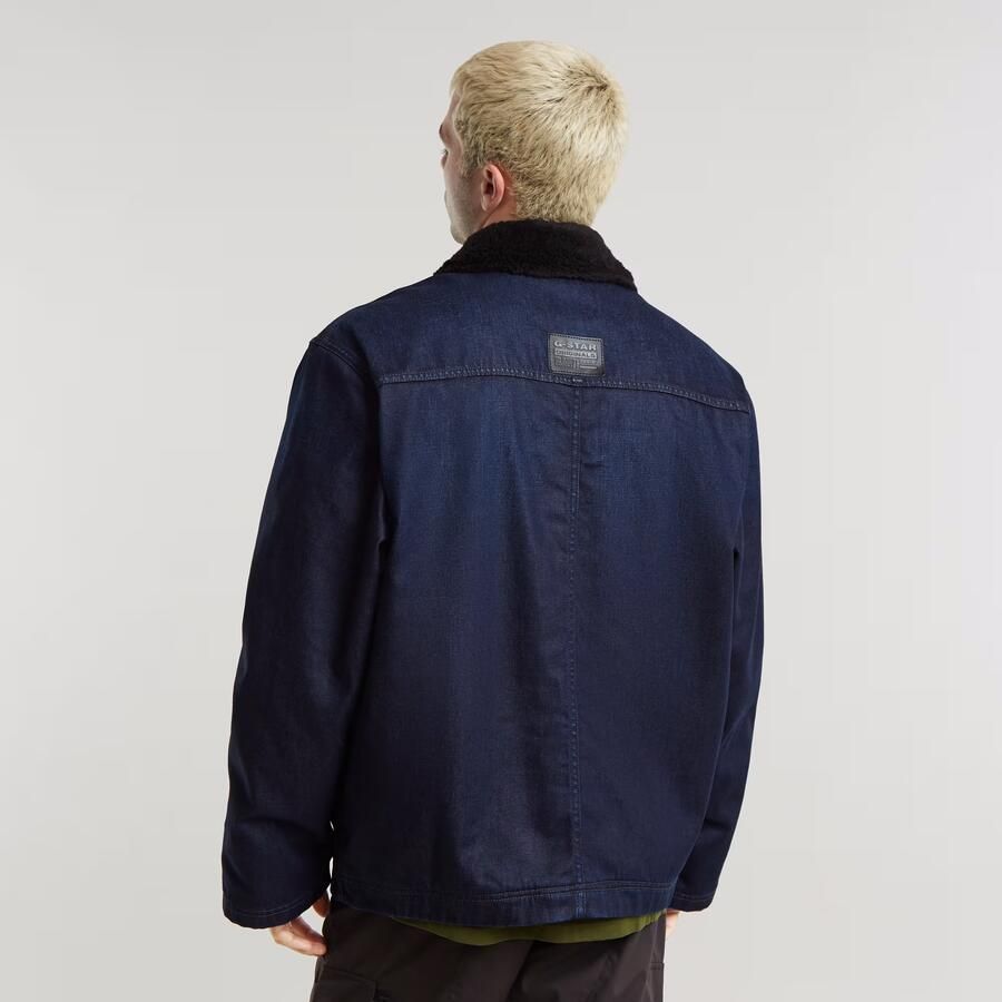 G-Star Raw Sherpa jacket in denimlook model 'Utility' - Foto 2