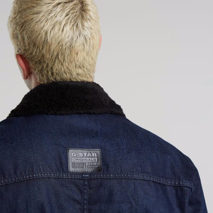 G-Star Raw Sherpa jacket in denimlook model 'Utility' - Foto 5