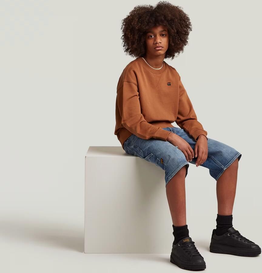 G-Star RAW Utility Short Jongens Midden blauw jongens