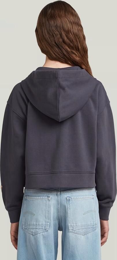 G-Star RAW Utility Zipp Cropped Vest Meisjes Grijs meisjes - Foto 3