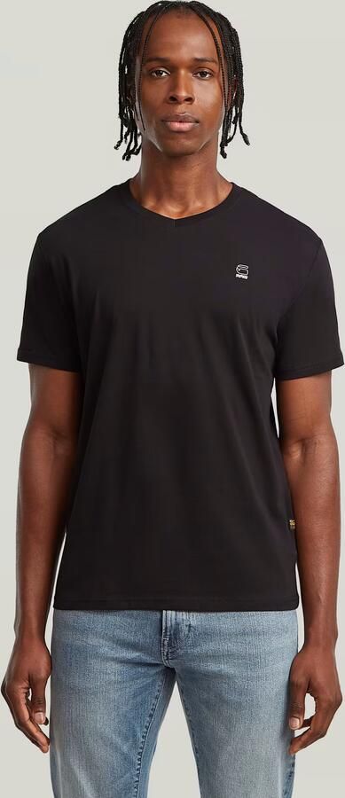 G-Star RAW V-Hals T-Shirt Base 2 Stuks Zwart Heren - Foto 7