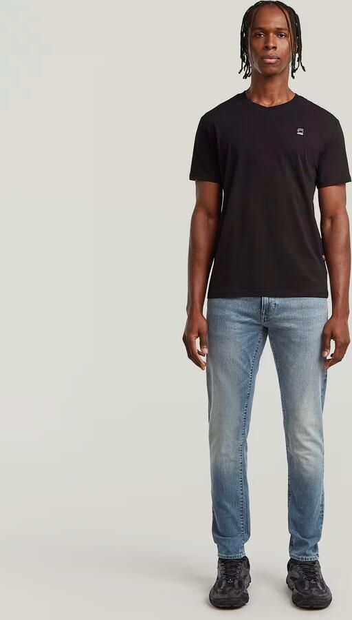 G-Star RAW V-Hals T-Shirt Base 2 Stuks Zwart Heren - Foto 5