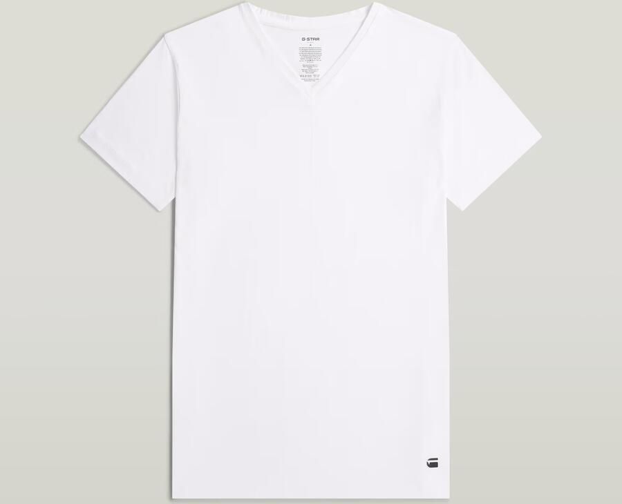 G-Star RAW Shirt met V-hals SPRUCE 3 PACK V-NECK SLEEP SHIRTS (set 3-delig) - Foto 4