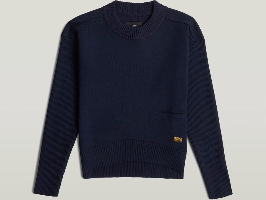 G-Star RAW Vest Legionknit voor meisjes Donkerblauw meisjes - Foto 3