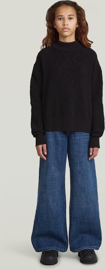 G-Star RAW Vest Modern Cableknit voor meisjes Zwart meisjes - Foto 5