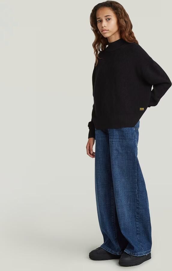 G-Star RAW Vest Modern Cableknit voor meisjes Zwart meisjes - Foto 3