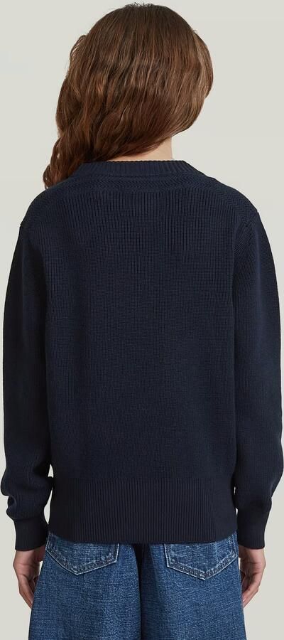 G-Star RAW Vest Yarciaknit voor meisjes Donkerblauw meisjes - Foto 4