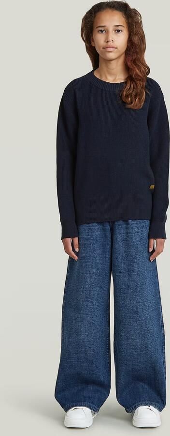 G-Star RAW Vest Yarciaknit voor meisjes Donkerblauw meisjes - Foto 5