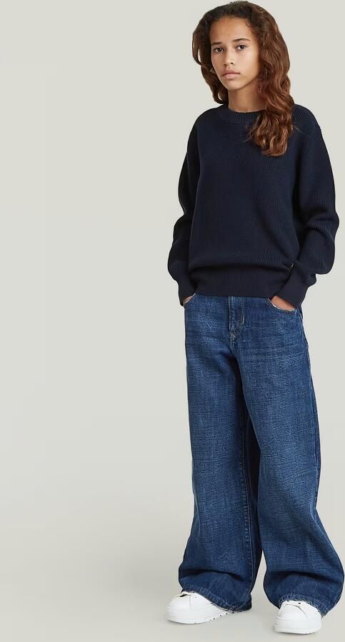 G-Star RAW Vest Yarciaknit voor meisjes Donkerblauw meisjes - Foto 3