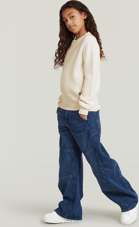 G-Star RAW Vest Yarciaknit voor meisjes Wit meisjes - Foto 4