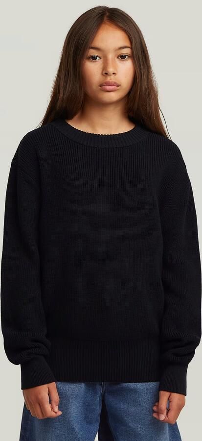 G-Star RAW Vest Yarciaknit voor meisjes Zwart meisjes