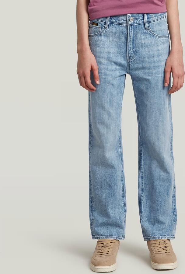 G-Star RAW Victoria Straight Jeans Meisjes Lichtblauw meisjes