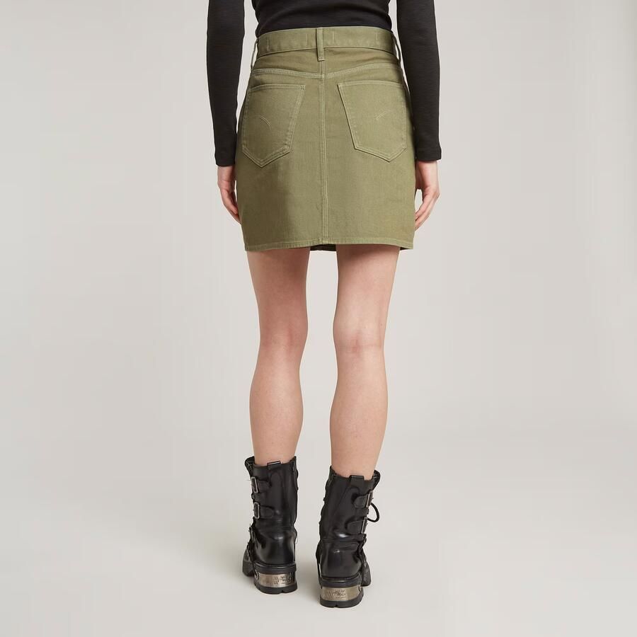 G-Star RAW Viktoria Chino Korte Rok Groen Dames - Foto 2