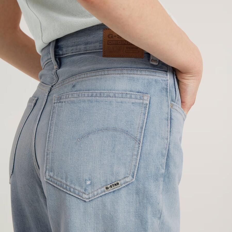 G-Star RAW Viktoria High Straight Jeans Lichtblauw Dames - Foto 4