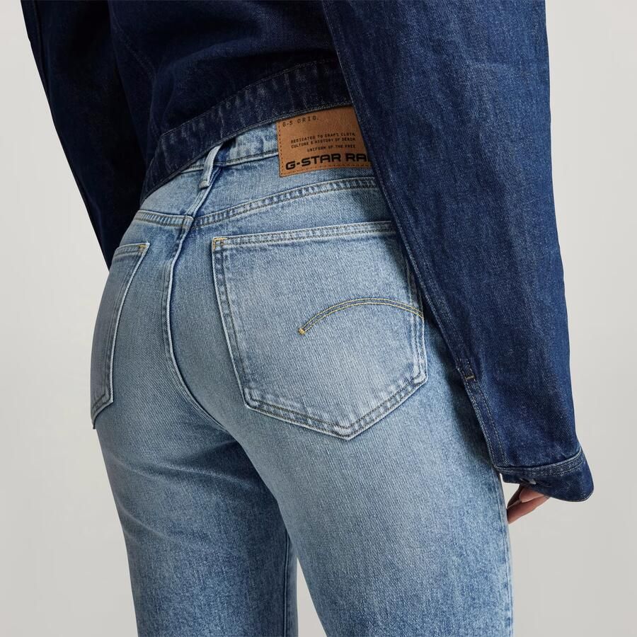 G-Star RAW Viktoria High Straight Jeans Lichtblauw Dames - Foto 2