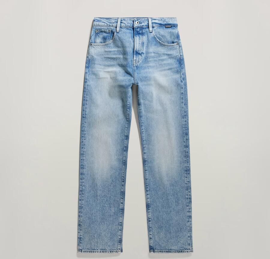 G-Star RAW Viktoria High Straight Jeans Lichtblauw Dames - Foto 6