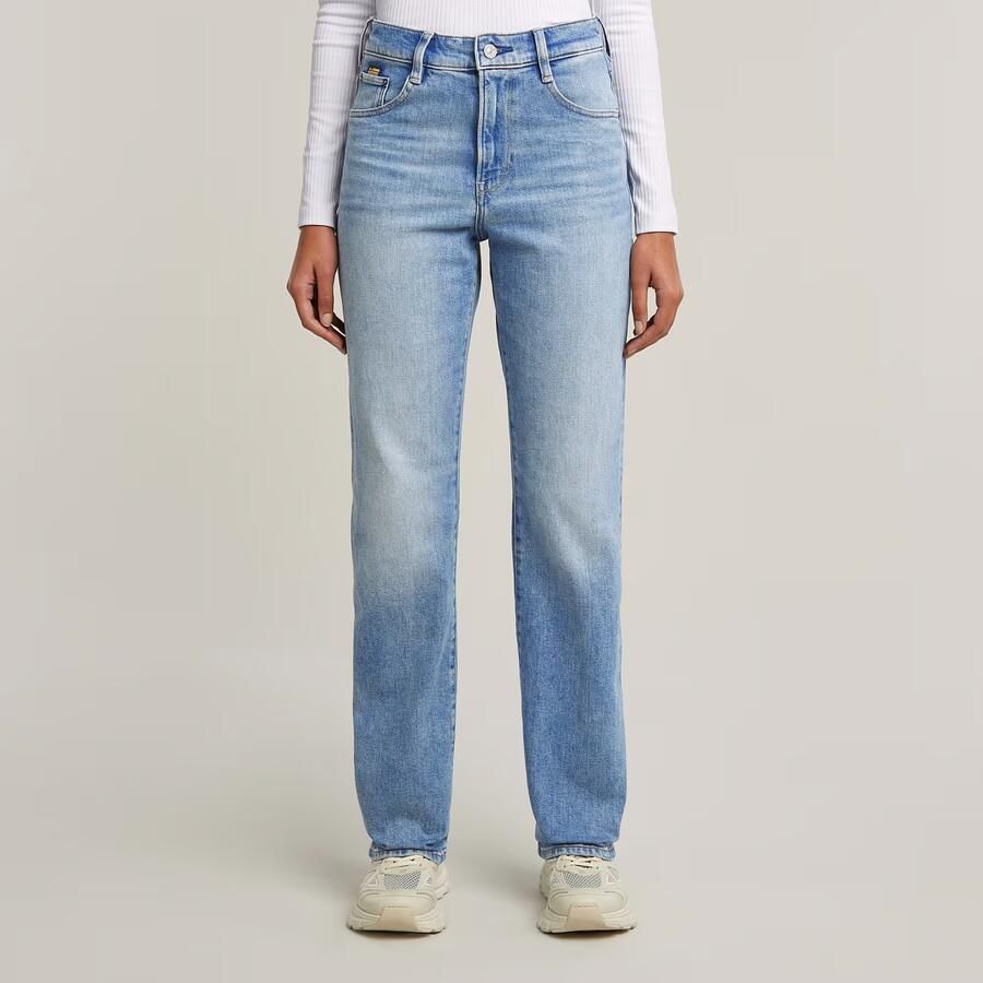G-STAR Viktoria high waist straight leg jeans vintage olympic blue - Foto 7