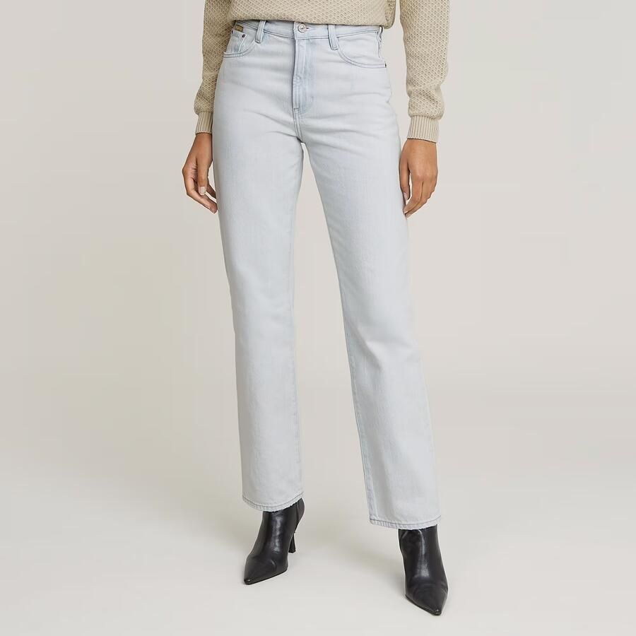 G-Star RAW Viktoria High Straight Jeans Lichtblauw Dames - Foto 10