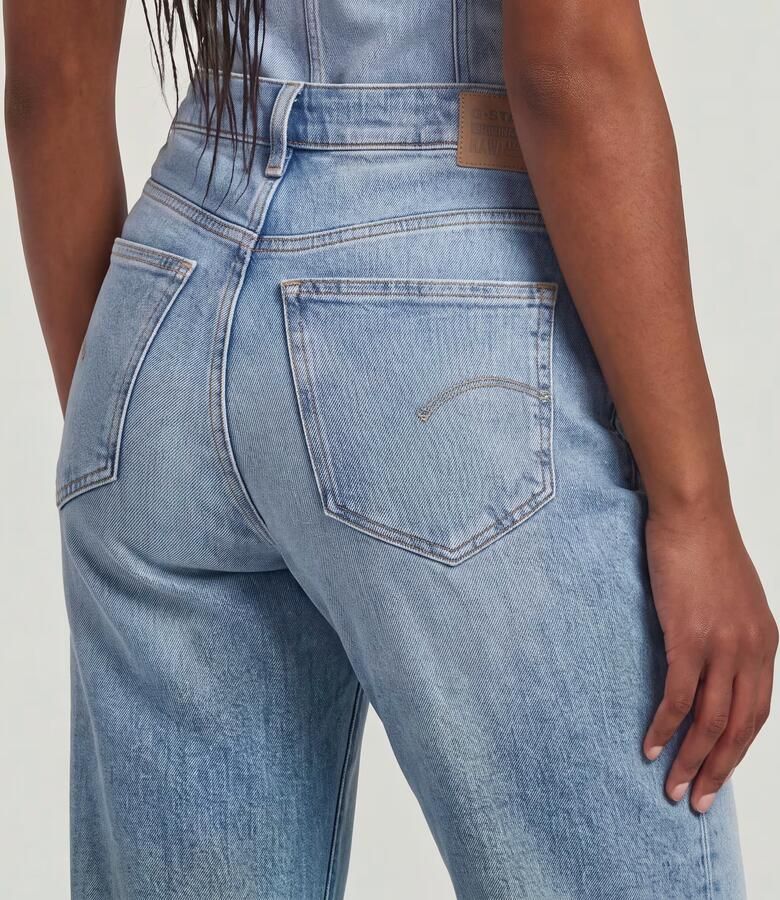 G-STAR Viktoria high waist straight leg jeans vintage olympic blue - Foto 11