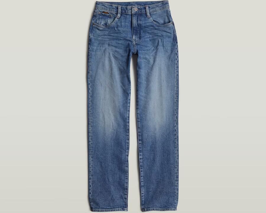 G-Star RAW Viktoria High Straight Jeans Midden blauw Dames - Foto 6