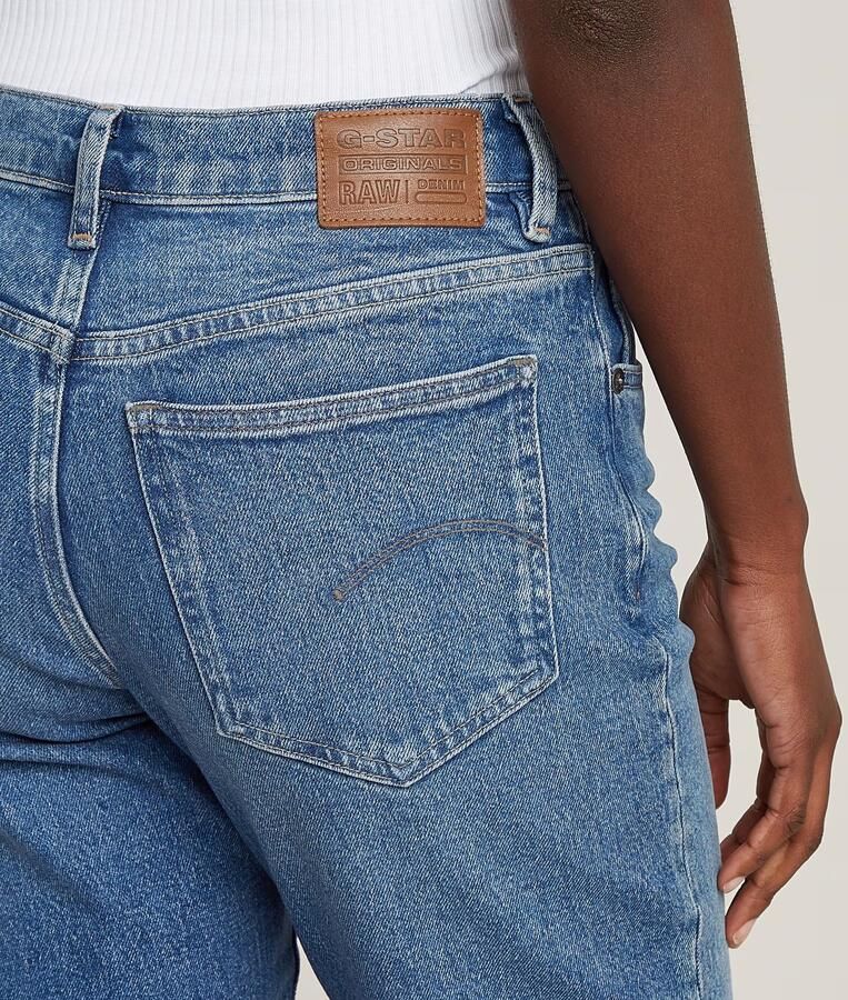 G-Star RAW Viktoria High Straight Jeans Midden blauw Dames - Foto 5