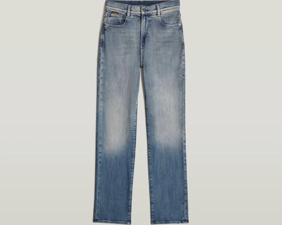 G-Star RAW Viktoria High Straight Jeans Midden blauw Dames