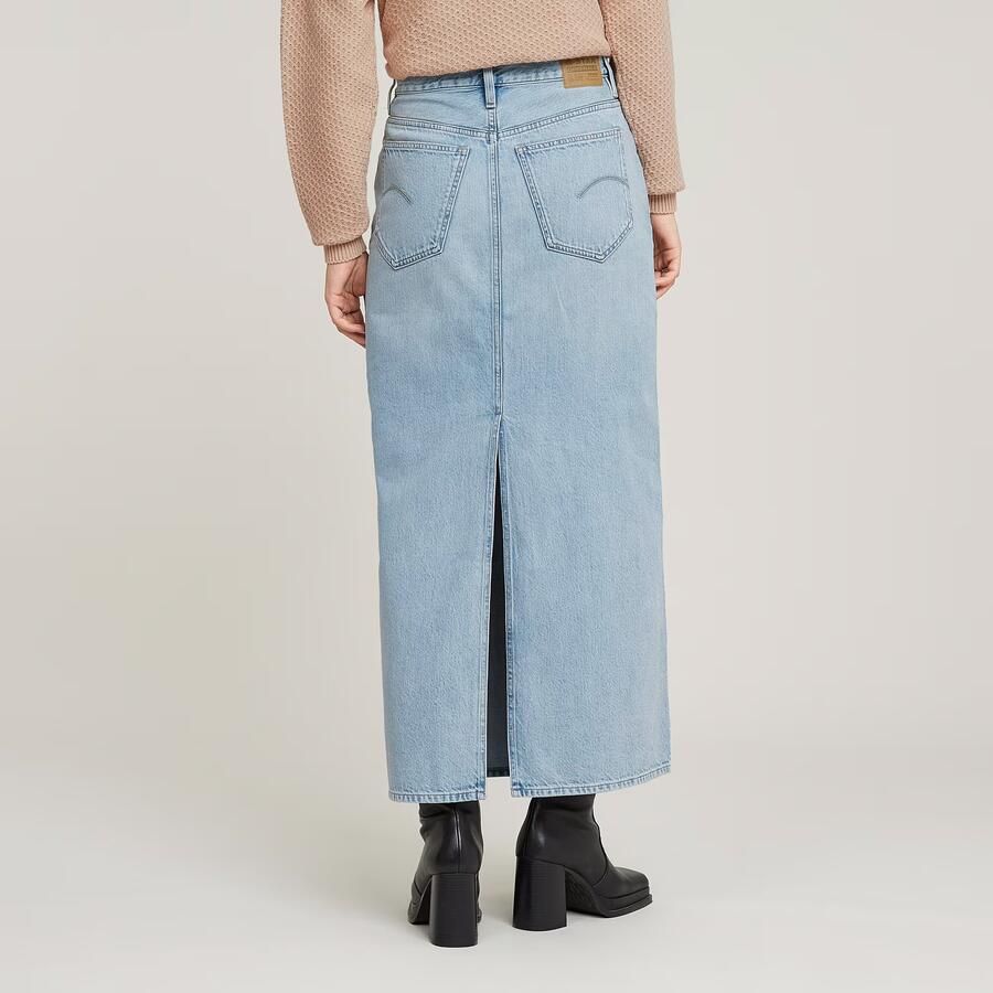 G-Star RAW Viktoria Lange Rok Lichtblauw Dames - Foto 3