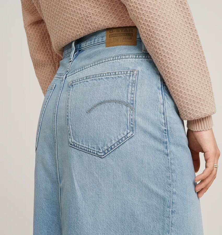 G-Star RAW Viktoria Lange Rok Lichtblauw Dames - Foto 7