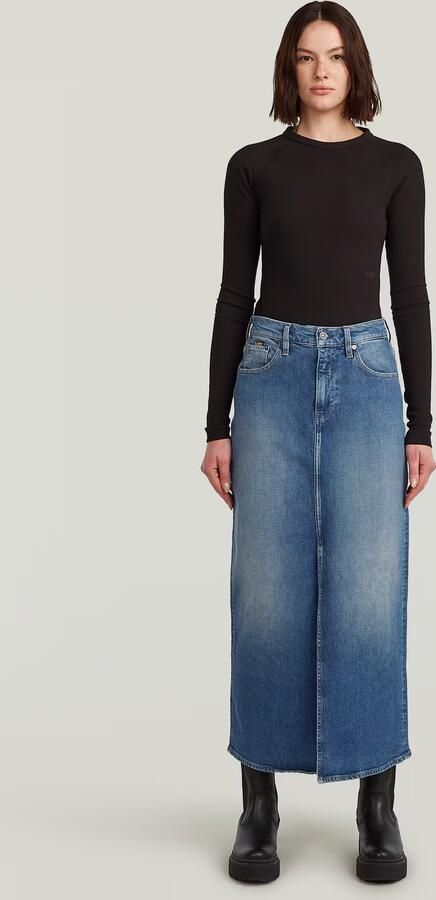G-Star RAW Viktoria Long Rok Anders Dames - Foto 6