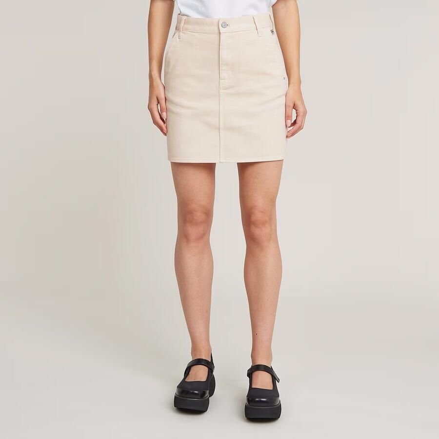 G-Star RAW Viktoria Short Chino Rok Roze Dames
