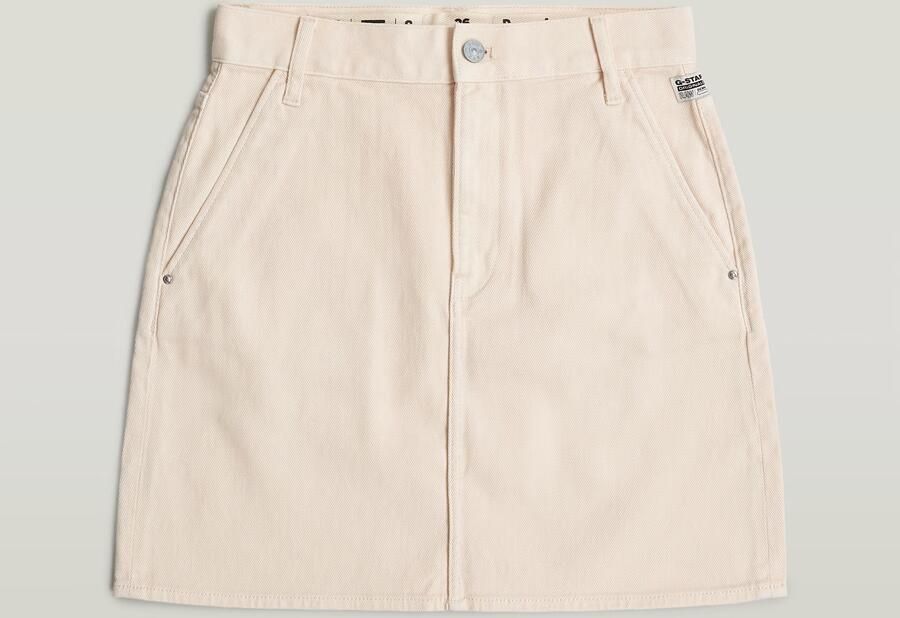 G-Star RAW Viktoria Short Chino Rok Roze Dames - Foto 7