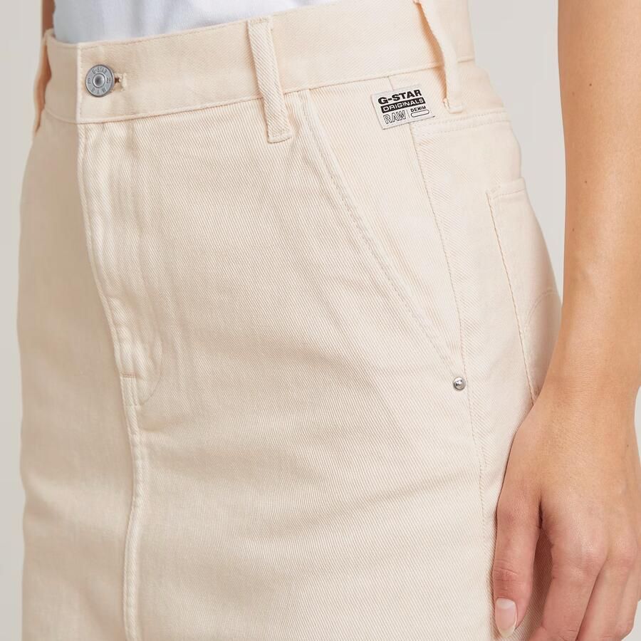 G-Star RAW Viktoria Short Chino Rok Roze Dames - Foto 4