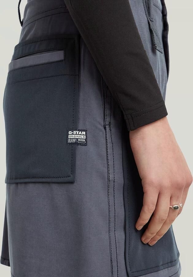 G-Star RAW Viktoria Tone On Tone Rok Donkerblauw Dames - Foto 3