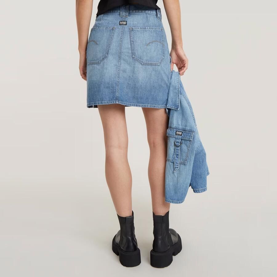 G-Star Raw Jeansrok met steekzakken model 'Viktoria' - Foto 2