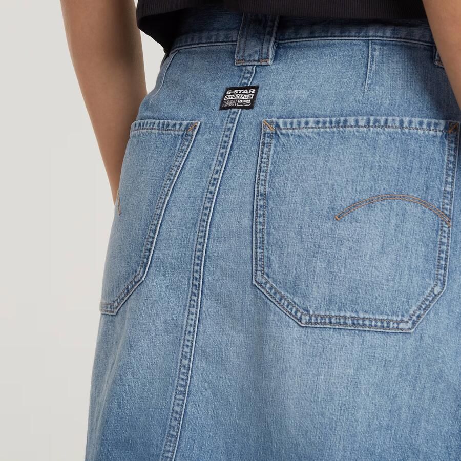 G-Star Raw Jeansrok met steekzakken model 'Viktoria' - Foto 4