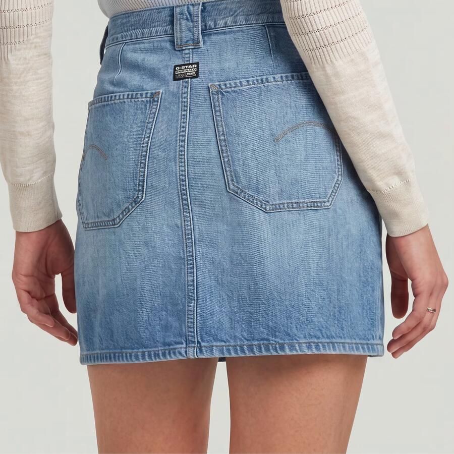 G-Star RAW Viktoria Utility Minirok Lichtblauw Dames - Foto 3