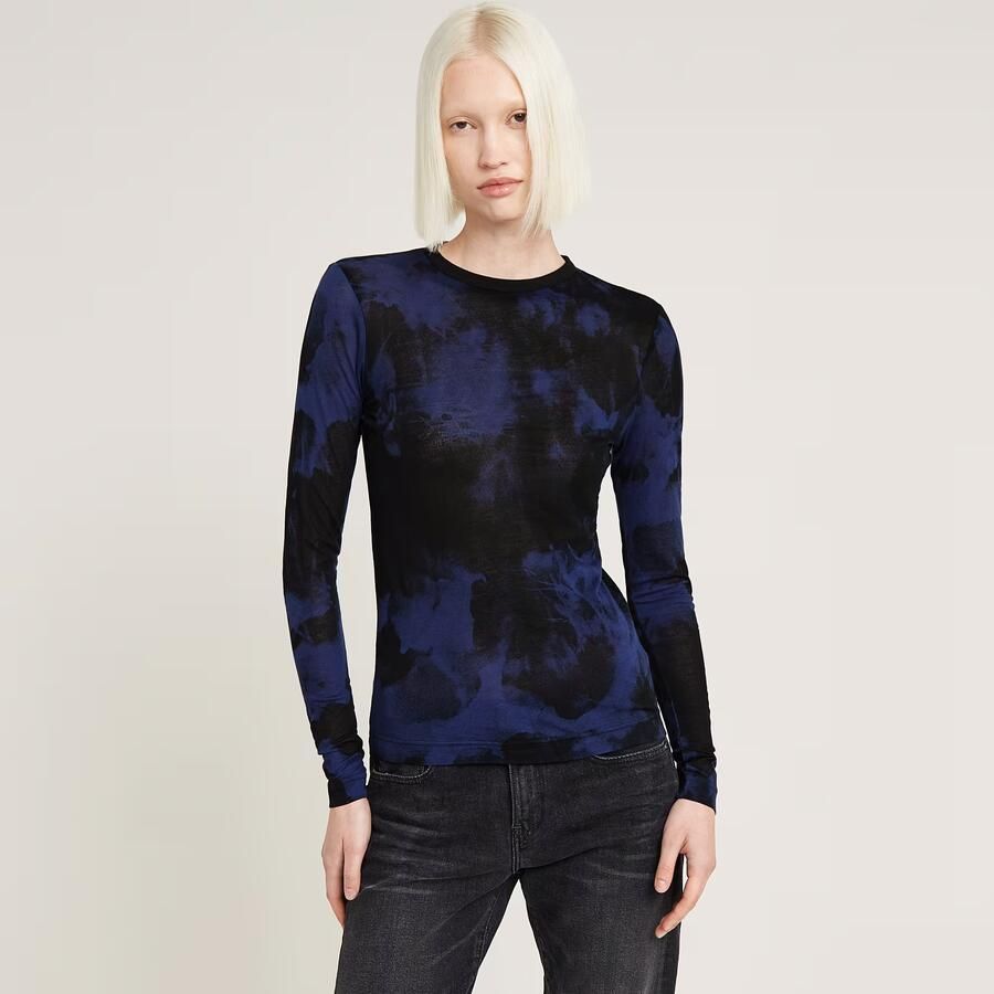 G-Star RAW Vintage Wash Slim Top Meerkleurig Dames