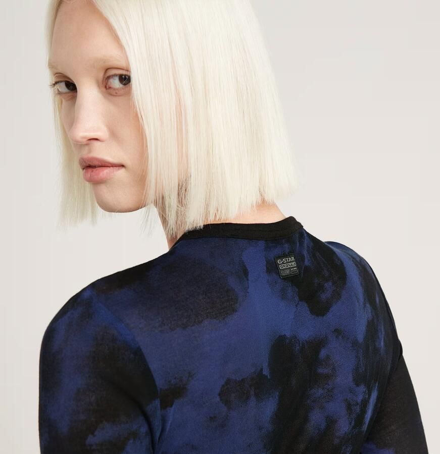 G-Star RAW Vintage Wash Slim Top Meerkleurig Dames - Foto 6